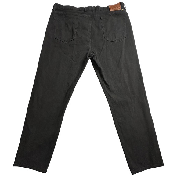 Lucky Brand 329 Classic Straight Jeans Mens 40x32 Black Denim Zip Fly 5 Pocket